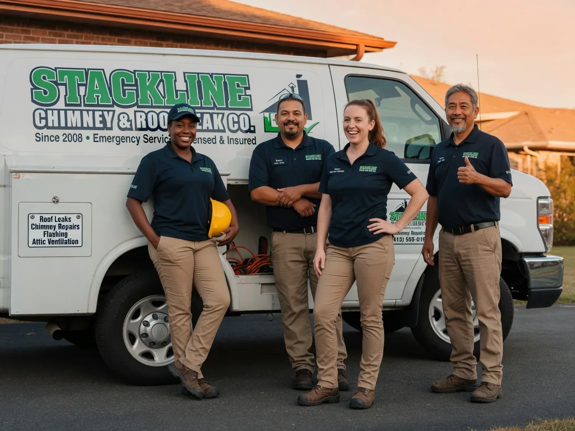 Chimney flashing repair company in Nuevo, CA